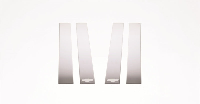 Putco 14-14 Chevrolet Silverado HD - (Crew Cab) - 4pcs Stainless Steel Pillar Posts Classic Putco 14-14 Chevrolet Silverado HD - (Crew Cab) - 4pcs Stainless Steel Pillar Posts Classic