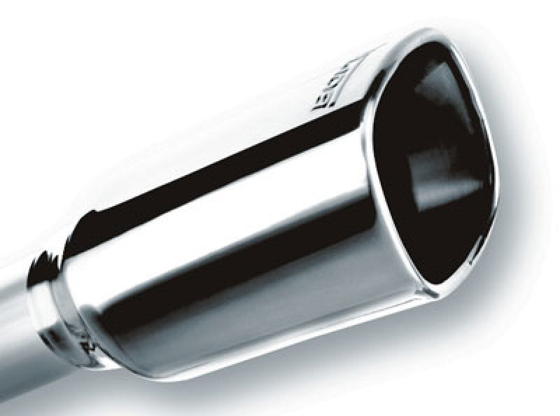 Borla 12-14 Jeep Wrangler JK 2Dr & 4Dr Rear Section ATAK Single Sqaure Rolled Angle-Cut Exit Exhaust Borla 12-14 Jeep Wrangler JK 2Dr & 4Dr Rear Section ATAK Single Sqaure Rolled Angle-Cut Exit Exhaust