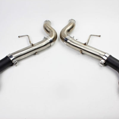 Mishimoto 2016+ Chevrolet Camaro SS Dual-Tip Race Axle-Back Exhaust w/ Black Tips