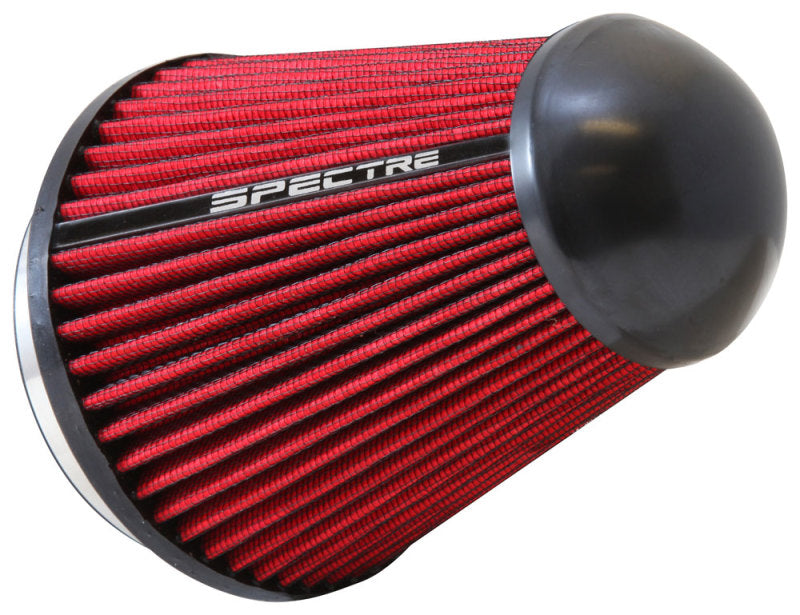 Spectre HPR Conical Air Filter 4in. Flange ID / 5.406in. Base OD / 4.719in. Top OD / 7in. H Spectre HPR Conical Air Filter 4in. Flange ID / 5.406in. Base OD / 4.719in. Top OD / 7in. H