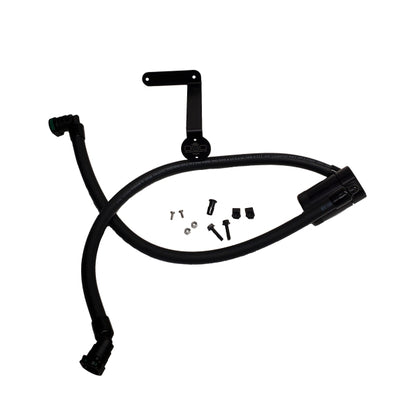 J&L 2011-2025 Ford F-150 2.7L/3.5L/5.0L Passenger Side Oil Separator 3.0 - Black Anodized