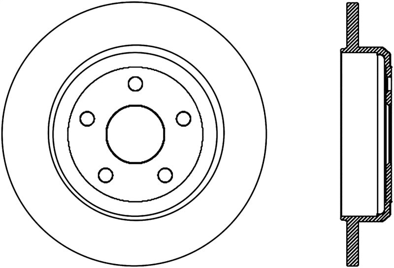 StopTech Drilled Sport Brake Rotor 11-17 Jeep Grand Cherokee (Excludes SRT8) StopTech Drilled Sport Brake Rotor 11-17 Jeep Grand Cherokee (Excludes SRT8)