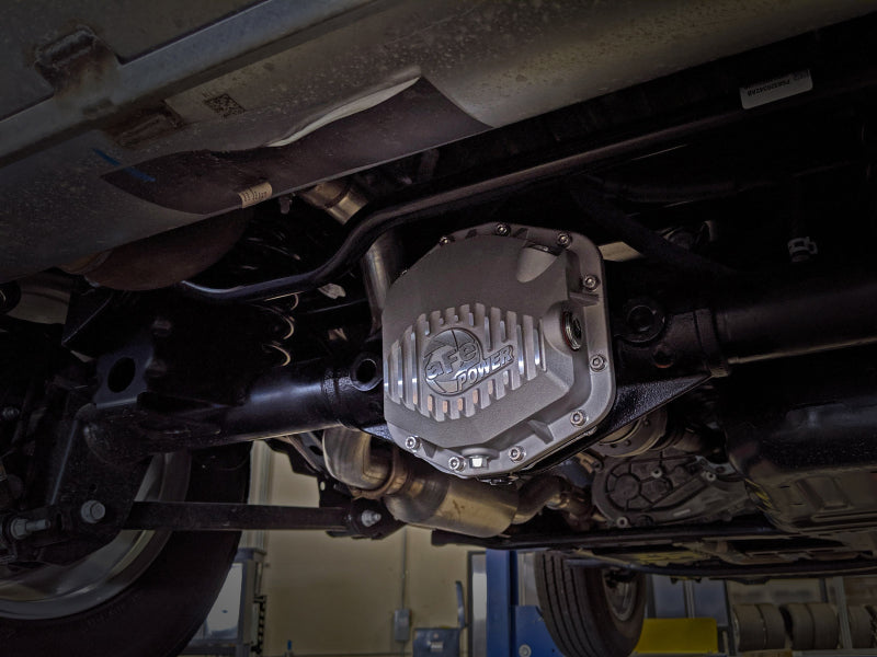 aFe Power Street Series Rear Differential Cover Raw w/Machined Fins 18-21 Jeep Wrangler JL Dana M200 aFe Power Street Series Rear Differential Cover Raw w/Machined Fins 18-21 Jeep Wrangler JL Dana M200