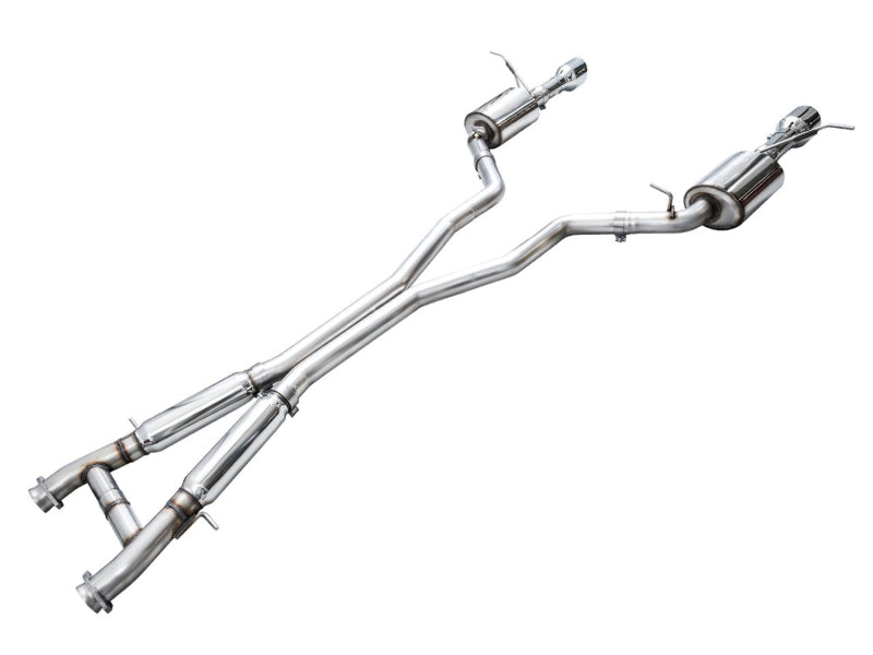 AWE Tuning 18-23 Dodge Durango SRT & Hellcat Touring Edition Exhaust - Chrome Silver Tips AWE Tuning 18-23 Dodge Durango SRT & Hellcat Touring Edition Exhaust - Chrome Silver Tips