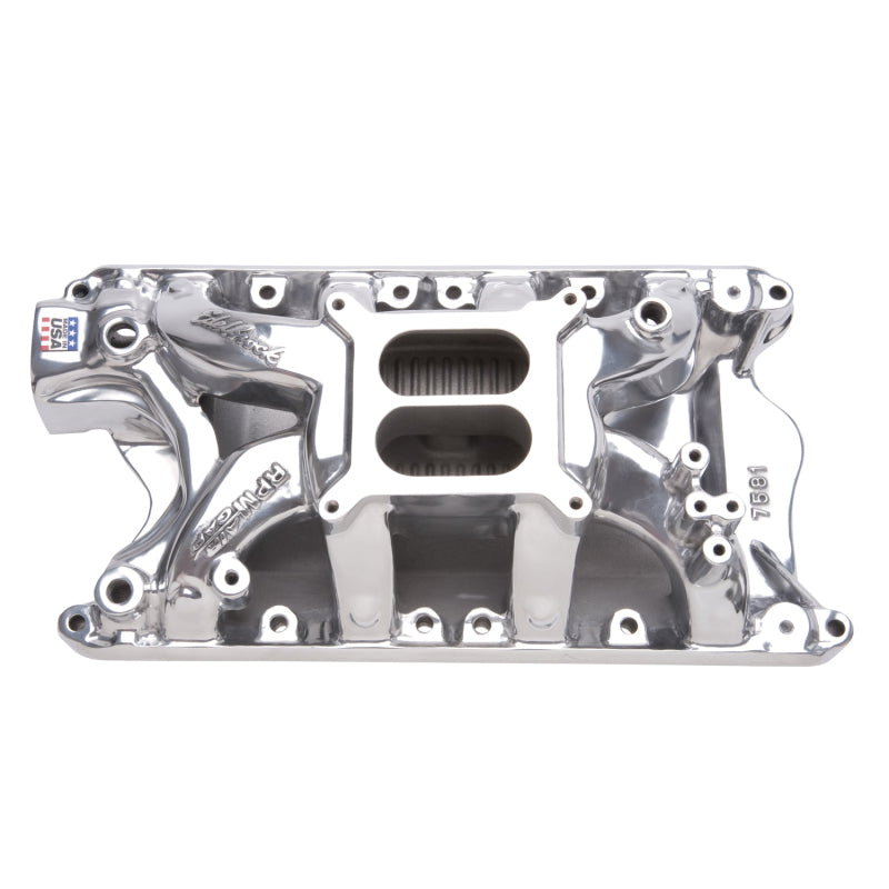 Edelbrock Polished Ford 351 RPM Air Gap Manifold Edelbrock Polished Ford 351 RPM Air Gap Manifold