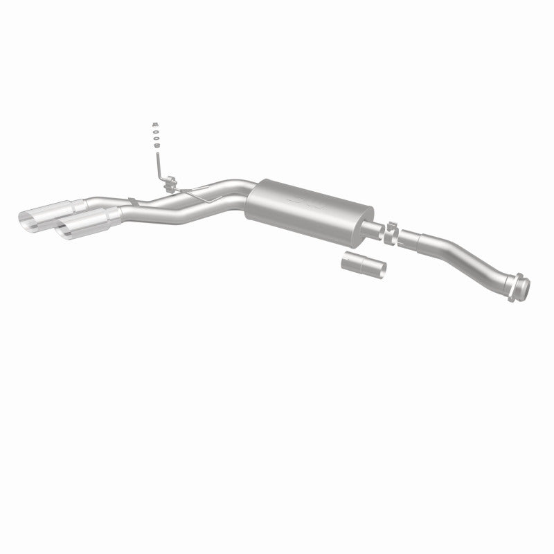 MagnaFlow 11-13 Ford F-150 Pickup Dual Same Side Before P/S Rear Tire Stainless CatBack Perf Exhaust MagnaFlow 11-13 Ford F-150 Pickup Dual Same Side Before P/S Rear Tire Stainless CatBack Perf Exhaust