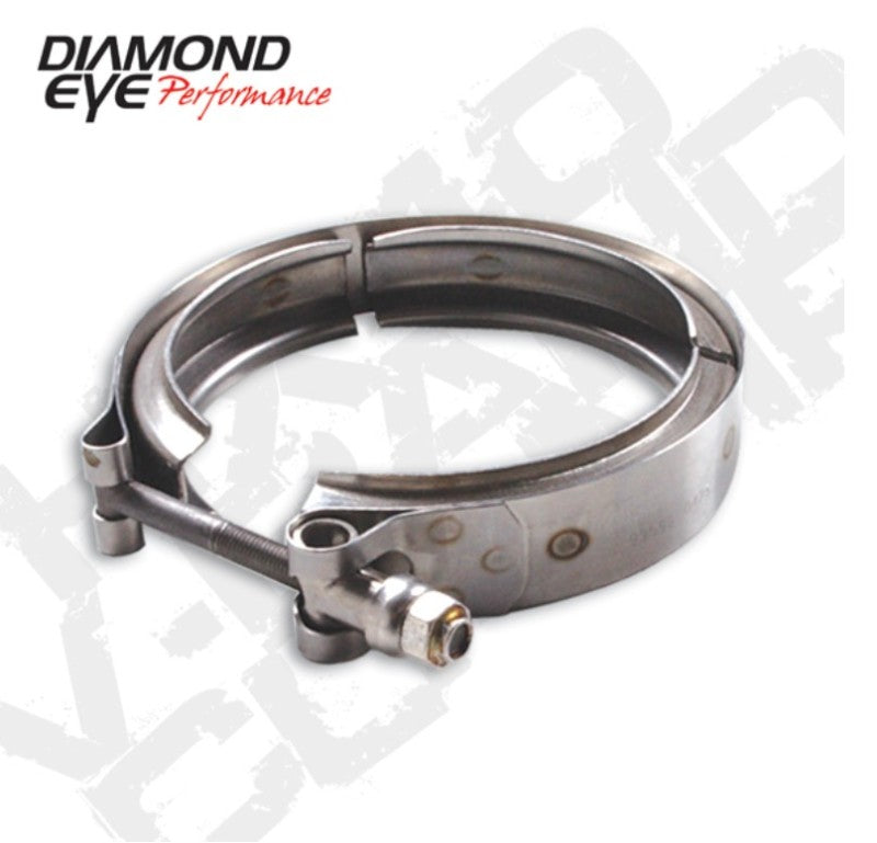 Diamond Eye CLAMP V 3.75in NOMINAL FITS CHEVY 6.5L STOCK TURBO Diamond Eye CLAMP V 3.75in NOMINAL FITS CHEVY 6.5L STOCK TURBO