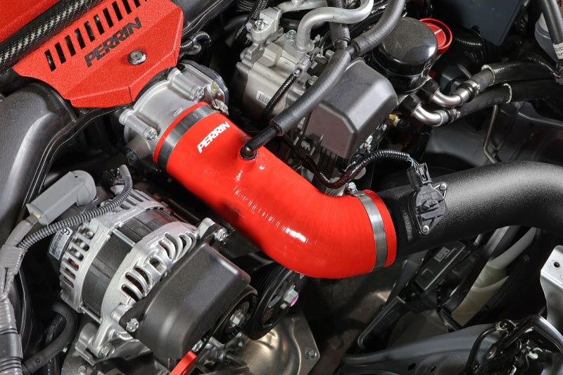 PERRIN 22-25 Subaru BRZ / Toyota GR86 Inlet Hose - Red PERRIN 22-25 Subaru BRZ / Toyota GR86 Inlet Hose - Red
