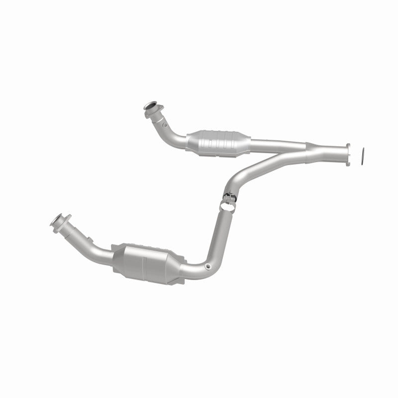 MagnaFlow Conv DF 07-09 Chevrolet/GMC Silverado/Sierra 2500 HD 6.0L Y-Pipe Assembly excludes Classic MagnaFlow Conv DF 07-09 Chevrolet/GMC Silverado/Sierra 2500 HD 6.0L Y-Pipe Assembly excludes Classic