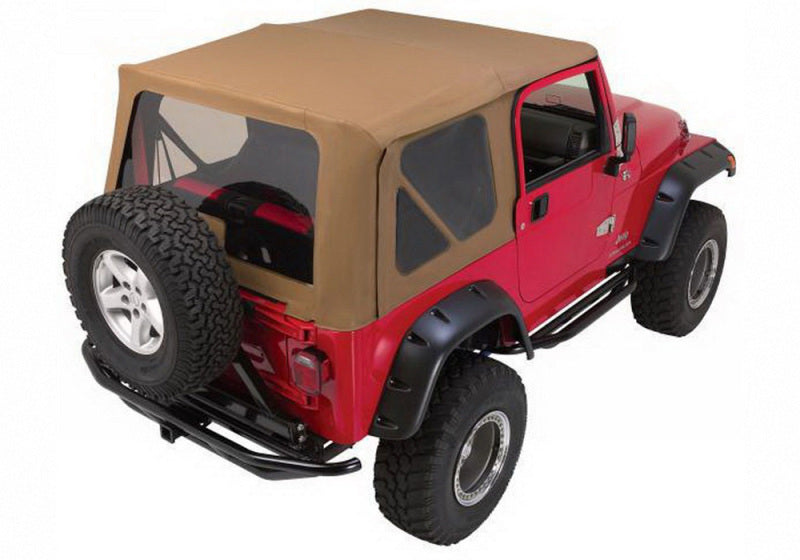 Rampage 1997-2006 Jeep Wrangler(TJ) Complete Top - Spice Denim Rampage 1997-2006 Jeep Wrangler(TJ) Complete Top - Spice Denim