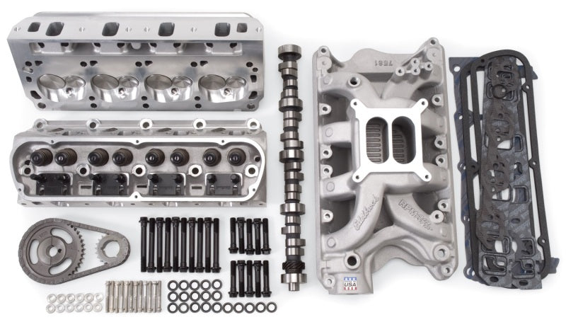 Edelbrock Top End Kit for S/B Ford 351W - 460+ HP w/ RPM Xtreme Heads and Roller Camshaft Edelbrock Top End Kit for S/B Ford 351W - 460+ HP w/ RPM Xtreme Heads and Roller Camshaft