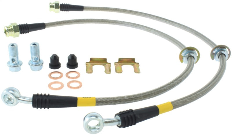 StopTech 02-07 WRX Stainless Steel Rear Brake Lines StopTech 02-07 WRX Stainless Steel Rear Brake Lines