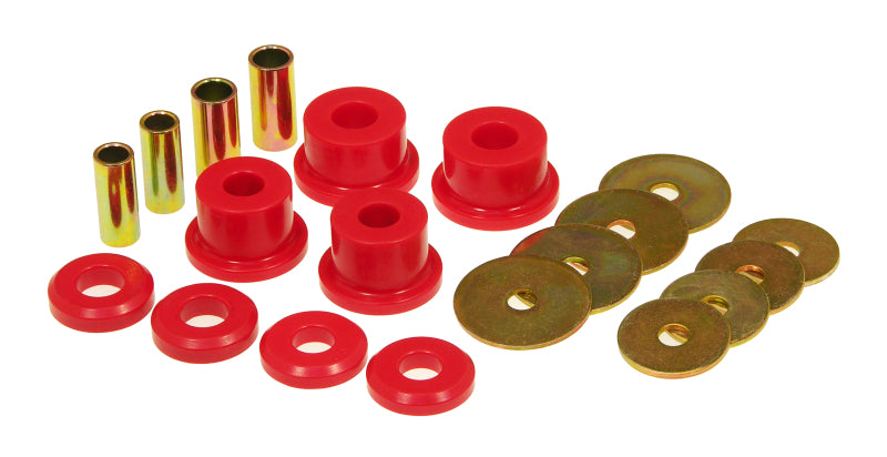 Prothane 90-94 Mitsubishi Eclipse Subframe Mount Kit - Red Prothane 90-94 Mitsubishi Eclipse Subframe Mount Kit - Red