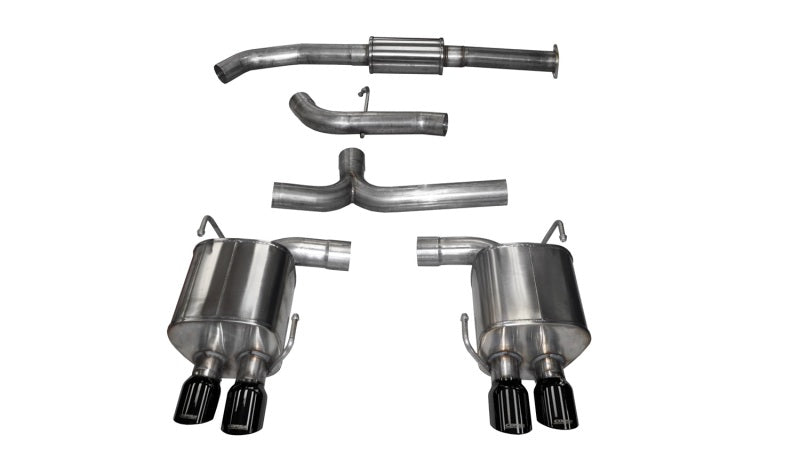 Corsa 2015-2021 Subaru WRX Cat Back Exhaust Black Quad 3.5in Tips *Sport* Corsa 2015-2021 Subaru WRX Cat Back Exhaust Black Quad 3.5in Tips *Sport*