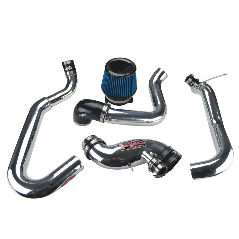 Injen 03-06 Evo 8/9/MR Cast Aluminum Intake System w/ Full Intercooler Piping Polished Short Ram Int Injen 03-06 Evo 8/9/MR Cast Aluminum Intake System w/ Full Intercooler Piping Polished Short Ram Int