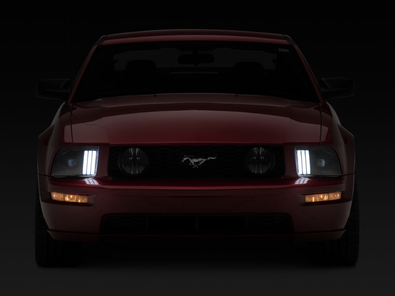 Raxiom 05-09 Ford Mustang w/ Halogen Prjctor Headlights- Black Housing (Clear Lens) (No GT500 ) Raxiom 05-09 Ford Mustang w/ Halogen Prjctor Headlights- Black Housing (Clear Lens) (No GT500 )