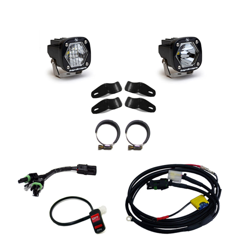 Baja Designs S1 Universal Moto Kit Driving/Combo Baja Desgins Baja Designs S1 Universal Moto Kit Driving/Combo Baja Desgins