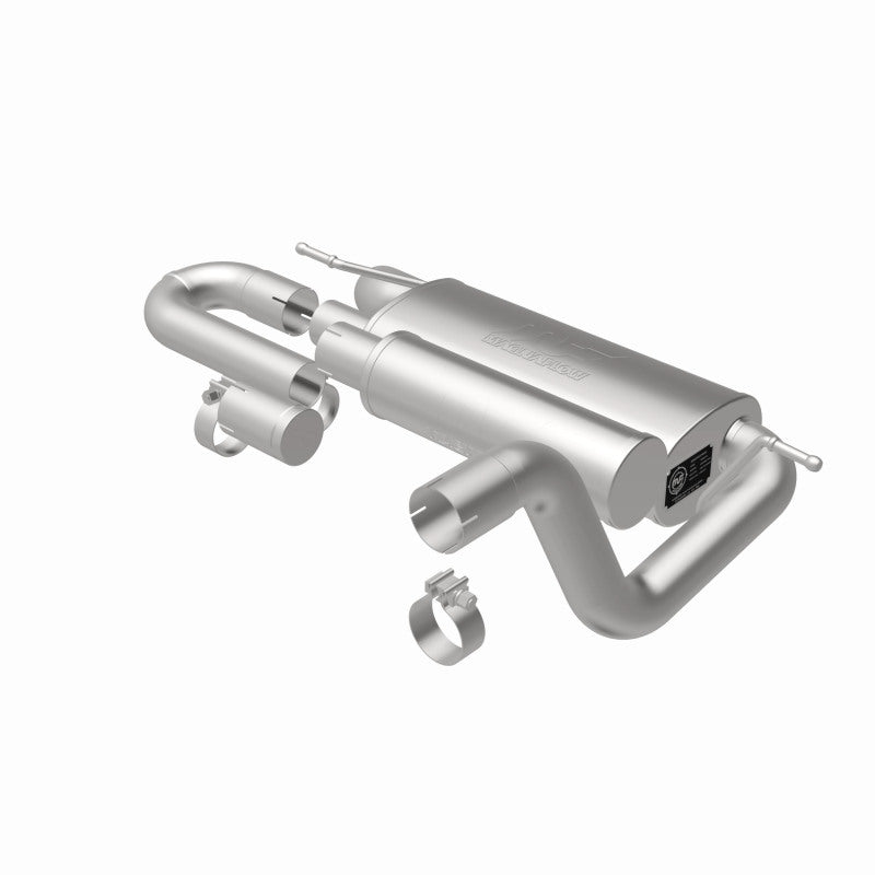 MagnaFlow 18-23 Jeep Wrangler JL 2.0L/3.6L Overland Series Axle-Back Exhaust MagnaFlow 18-23 Jeep Wrangler JL 2.0L/3.6L Overland Series Axle-Back Exhaust