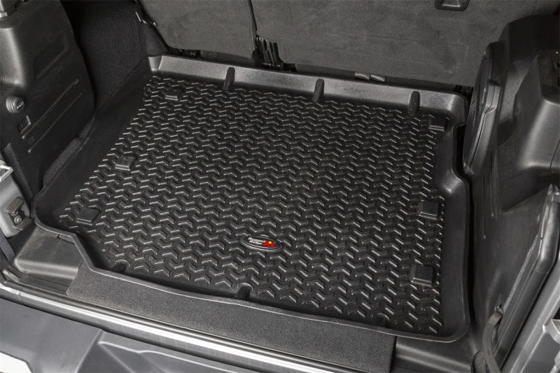 Rugged Ridge Floor Liner Cargo Black 18-21 Jeep Wrangler JL 4 Dr (Excl. 4XE Models) Rugged Ridge Floor Liner Cargo Black 18-21 Jeep Wrangler JL 4 Dr (Excl. 4XE Models)