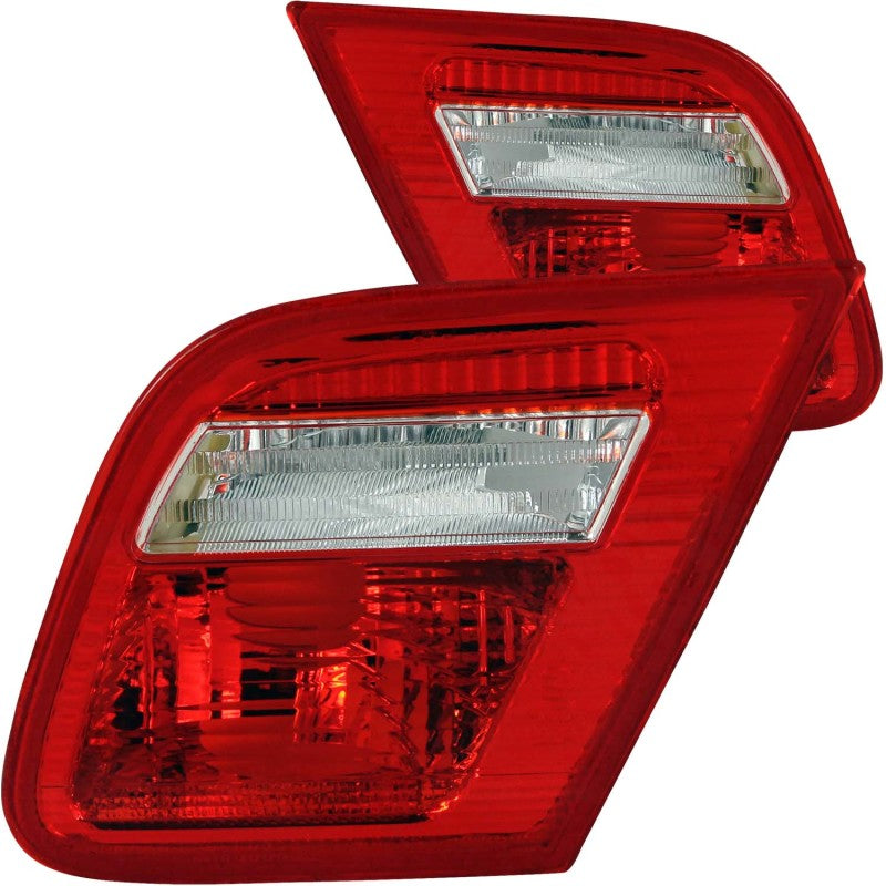 ANZO 2000-2003 BMW 3 Series E46 Taillights Red/Clear - Inner ANZO 2000-2003 BMW 3 Series E46 Taillights Red/Clear - Inner