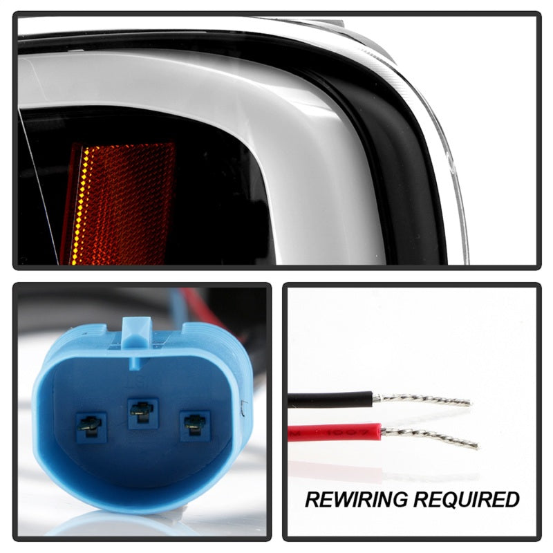 Spyder Dodge Ram 1500 02-05/Ram 2500/3500 03-05 High-Power LED Headlights - Black PRO-YD-DR02V2PL-BK Spyder Dodge Ram 1500 02-05/Ram 2500/3500 03-05 High-Power LED Headlights - Black PRO-YD-DR02V2PL-BK