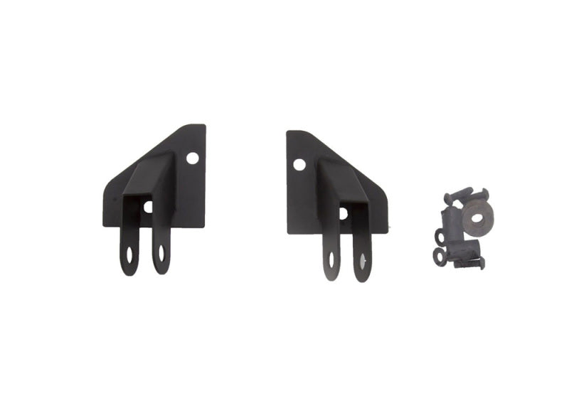 Rampage 1987-1995 Jeep Wrangler(YJ) Mirror Relocation Brackets - Black Rampage 1987-1995 Jeep Wrangler(YJ) Mirror Relocation Brackets - Black