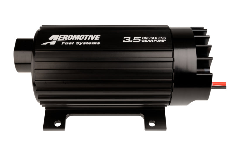 Aeromotive 3.5 Brushless Spur Gear External Fuel Pump - In-Line - 3.5gpm Aeromotive 3.5 Brushless Spur Gear External Fuel Pump - In-Line - 3.5gpm
