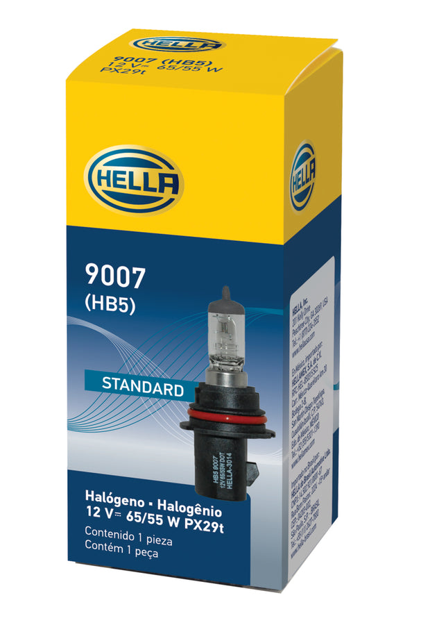 Hella 9007 HB5 12V 65/55W Halogen Bulb PX29t Hella 9007 HB5 12V 65/55W Halogen Bulb PX29t