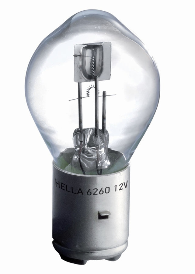 Hella Bulb 6260 12V 60/60W Ba20D B11 S2 Hella Bulb 6260 12V 60/60W Ba20D B11 S2