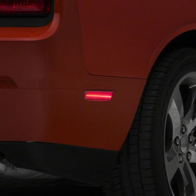 Raxiom 08-14 Dodge Challenger Axial Series LED Side Marker Lights- Clear