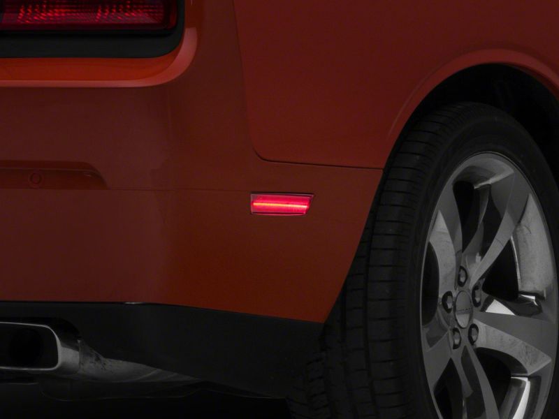 Raxiom 08-14 Dodge Challenger Axial Series LED Side Marker Lights- Clear Raxiom 08-14 Dodge Challenger Axial Series LED Side Marker Lights- Clear