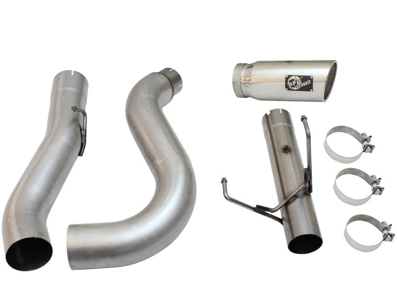aFe MACHForce XP Exhaust Large Bore 5in DPF-Back SS 13-15 Dodge Trucks L6-6.7L (td) *Polish Tip aFe MACHForce XP Exhaust Large Bore 5in DPF-Back SS 13-15 Dodge Trucks L6-6.7L (td) *Polish Tip