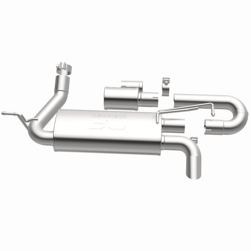 MagnaFlow 07-18 Jeep Wrangler JK Overland Series Axle-Back Exhaust System MagnaFlow 07-18 Jeep Wrangler JK Overland Series Axle-Back Exhaust System