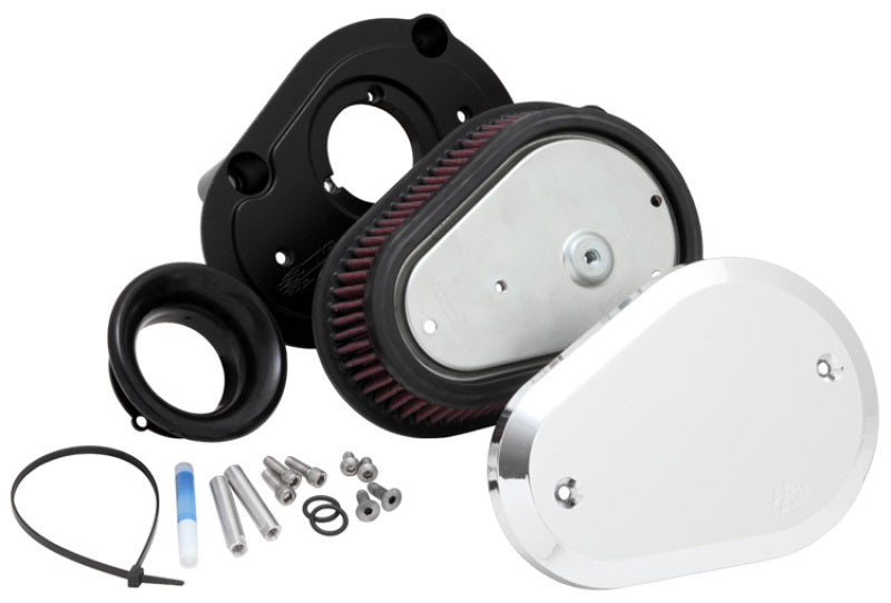 K&N Intake System for Harley-Davidson - Color (Red) - Style (Triangle) - Size (6-8) K&N Intake System for Harley-Davidson - Color (Red) - Style (Triangle) - Size (6-8)