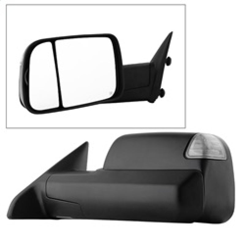 xTune Dodge Ram 1500 09-12 Extendable Heated Adjust Mirror Black Housing Left MIR-DRAM09S-PWH-L xTune Dodge Ram 1500 09-12 Extendable Heated Adjust Mirror Black Housing Left MIR-DRAM09S-PWH-L