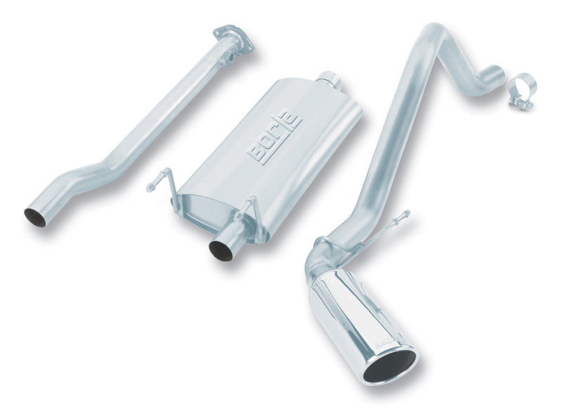 Borla 00-04 Toyota Tacoma Pre-Runner 3.4L V6 4WD 2Dr EC/SB SS Catback Truck Side Exit Exhaust Borla 00-04 Toyota Tacoma Pre-Runner 3.4L V6 4WD 2Dr EC/SB SS Catback Truck Side Exit Exhaust