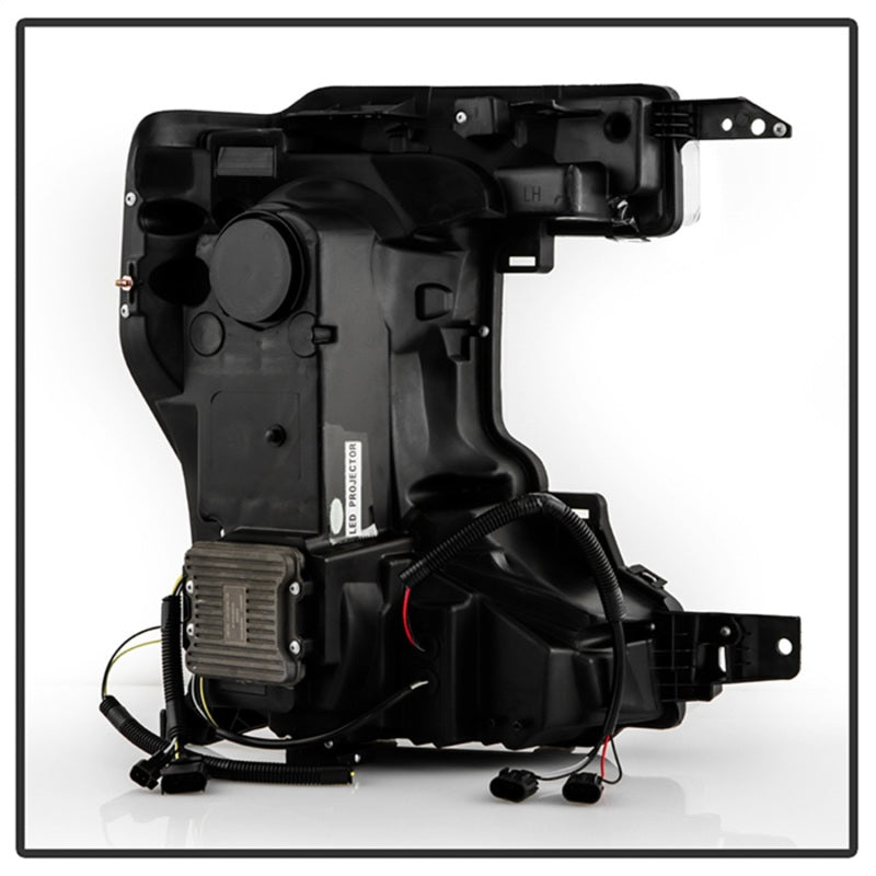 Spyder Apex 20-22 Ford F250/F350 (Halogen) High-Power LED Headlights - Black PRO-YD-FS20HALAP-SEQ-BK Spyder Apex 20-22 Ford F250/F350 (Halogen) High-Power LED Headlights - Black PRO-YD-FS20HALAP-SEQ-BK