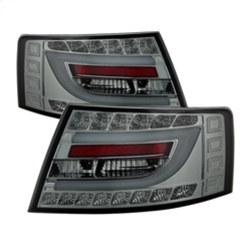 Spyder Audi A6 05-08 4Dr Sedan Only Light Bar LED Tail Lights Smke ALT-YD-AA605V2-LBLED-SM Spyder Audi A6 05-08 4Dr Sedan Only Light Bar LED Tail Lights Smke ALT-YD-AA605V2-LBLED-SM