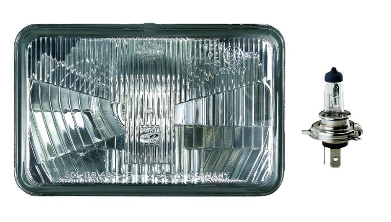 Hella Module 164 x 103mm H4 12V ECE High/Low Beam Headlamp Hella Module 164 x 103mm H4 12V ECE High/Low Beam Headlamp