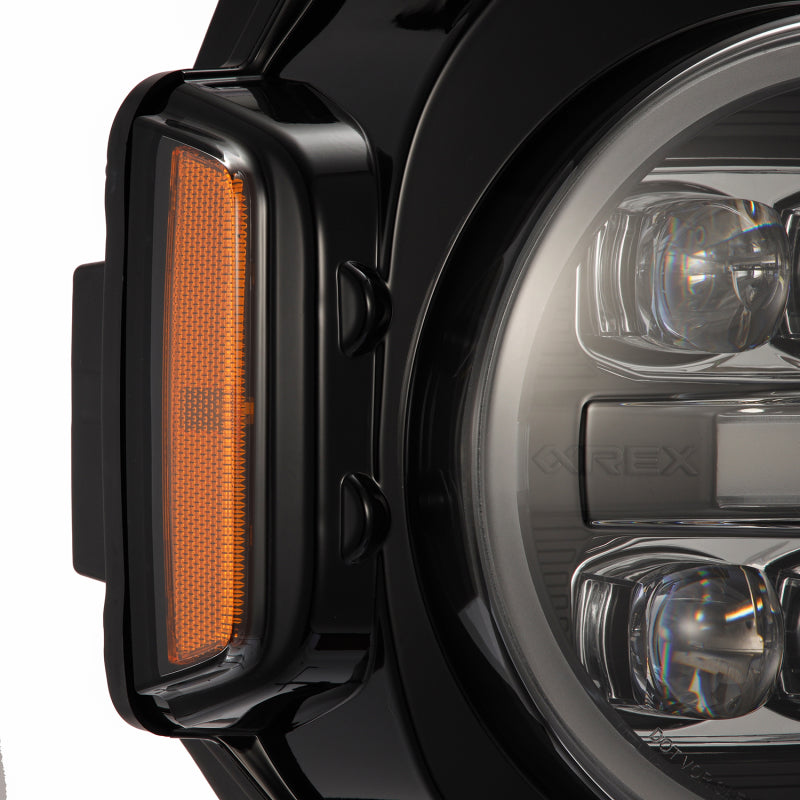 AlphaRex 21-23 Ford Bronco NOVA LED Projector Headlights Black AlphaRex 21-23 Ford Bronco NOVA LED Projector Headlights Black