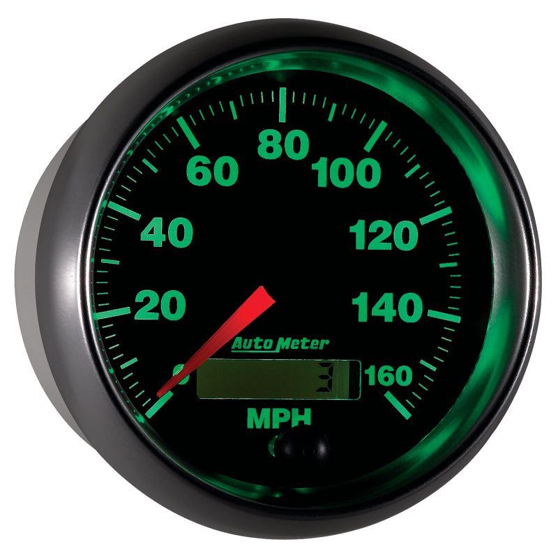 Autometer GS 3-3/8 inch 160 MPH In Dash Speedometer Gauge Autometer GS 3-3/8 inch 160 MPH In Dash Speedometer Gauge