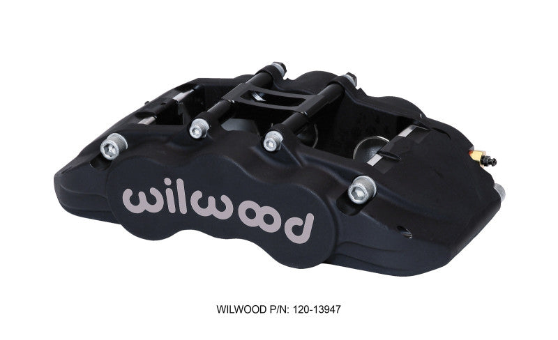 Wilwood Caliper-GN6R-L/H-Black Ano (.80 Thk Pad) 1.75/1.38/1.38in Pistons 1.38in Disc Wilwood Caliper-GN6R-L/H-Black Ano (.80 Thk Pad) 1.75/1.38/1.38in Pistons 1.38in Disc
