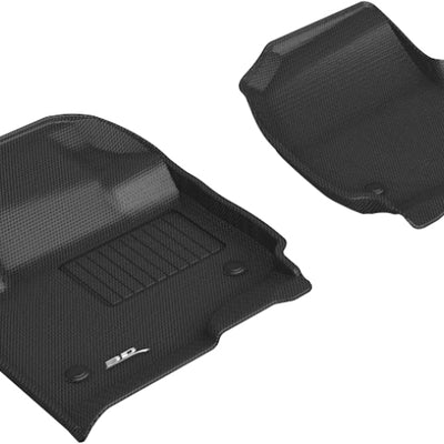 3D MAXpider 2018-2020 Lincoln/Ford Navigator/Expedition Kagu 1st Row Floormat - Black