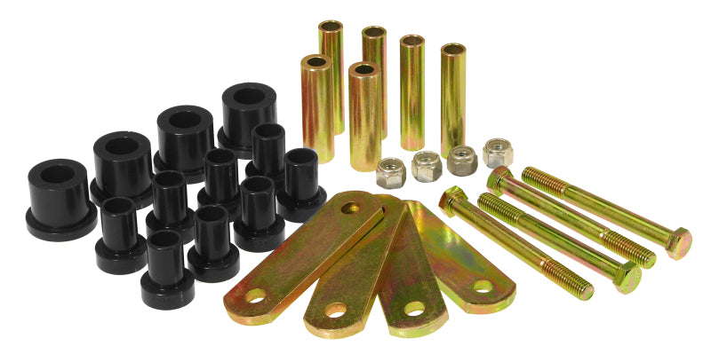 Prothane 68-72 Chrysler A Body HD Spring & Shackles Bushings - Black Prothane 68-72 Chrysler A Body HD Spring & Shackles Bushings - Black