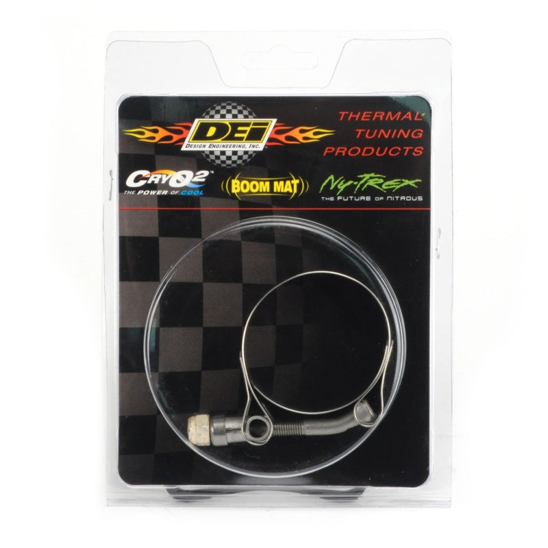 DEI Stainless Clamp 1.88in to 2.19in - Wide Band Clamp 1 per pack DEI Stainless Clamp 1.88in to 2.19in - Wide Band Clamp 1 per pack