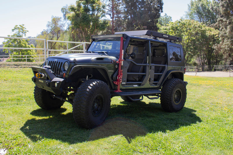 Go Rhino Jeep 07-18 Wrangler JK Trailline Replacement Rear Tube Door Go Rhino Jeep 07-18 Wrangler JK Trailline Replacement Rear Tube Door