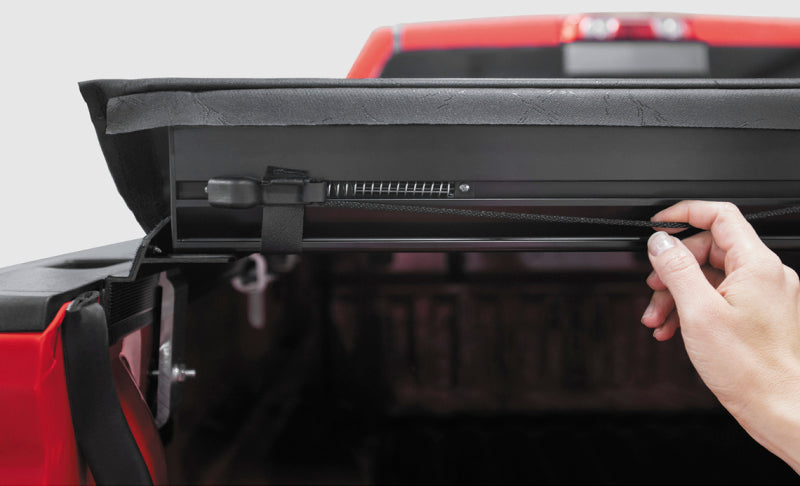 Access Original 08-09 Titan King Cab 8ft 2in Bed (Clamps On w/ or w/o Utili-Track) Roll-Up Cover Access Original 08-09 Titan King Cab 8ft 2in Bed (Clamps On w/ or w/o Utili-Track) Roll-Up Cover