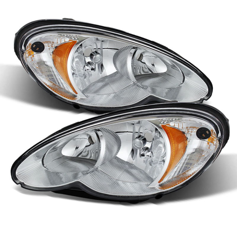 Xtune Chrysler Pt Cruiser 06-10 Halogen Only Headlights -Chrome HD-JH-CHRPT06-AM-C Xtune Chrysler Pt Cruiser 06-10 Halogen Only Headlights -Chrome HD-JH-CHRPT06-AM-C