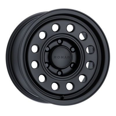 Nomad N501SB Convoy 15x7in / 5x139.7 BP / -10mm Offset / 107.95mm Bore - Satin Black Wheel