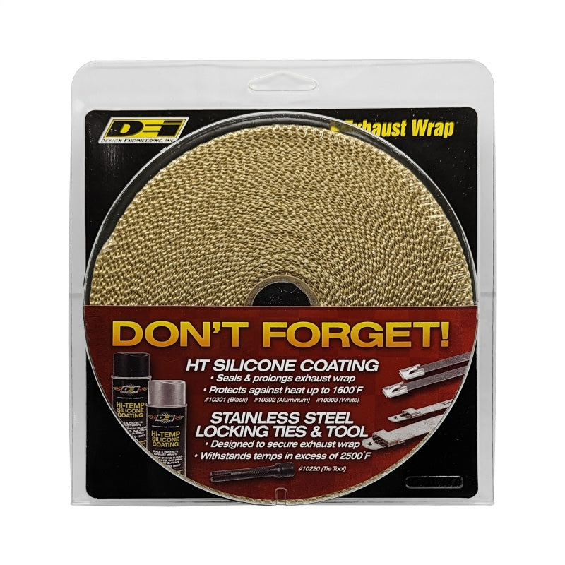 DEI Exhaust Wrap 2in x 50ft - Tan DEI Exhaust Wrap 2in x 50ft - Tan